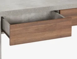 LIAM industrial chic console table 116 cm