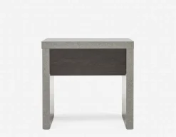 LIAM industrial chic end table 56 cm