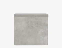 LIAM industrial chic end table 56 cm