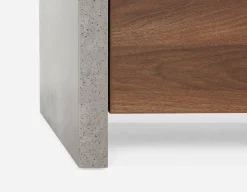 LIAM industrial chic media unit 157 cm