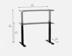 LIFT 3-stage dual motor electric desk