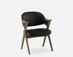 LORENA ash wood dining armchair