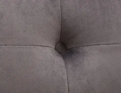 LORETTA mid-century modern velvet 3-seater sofa