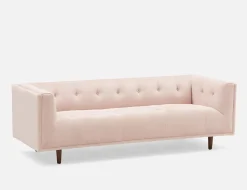 LOUNIS contemporary 3-seater sofa