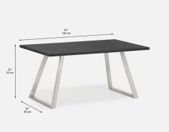 MADERA dining table 160 cm