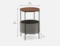 MALAK end table 42 cm