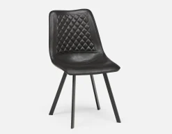 MALI mid-century modern counter stool with backrest 61 cm