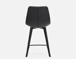 MALI mid-century modern counter stool with backrest 61 cm