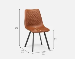 MALI mid-century modern dining chair