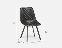 MALI mid-century modern dining chair