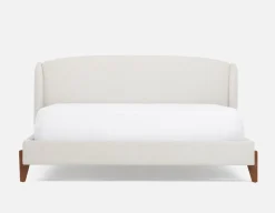 MARCIA mid-century modern upholstered king size bed