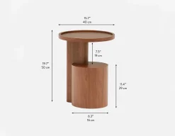 MARCUS modern contemporary end table