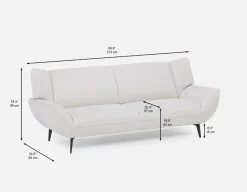 MARJORIE modern contemporary sofa