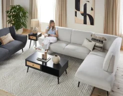 MARJORIE modern contemporary sectional-sofa
