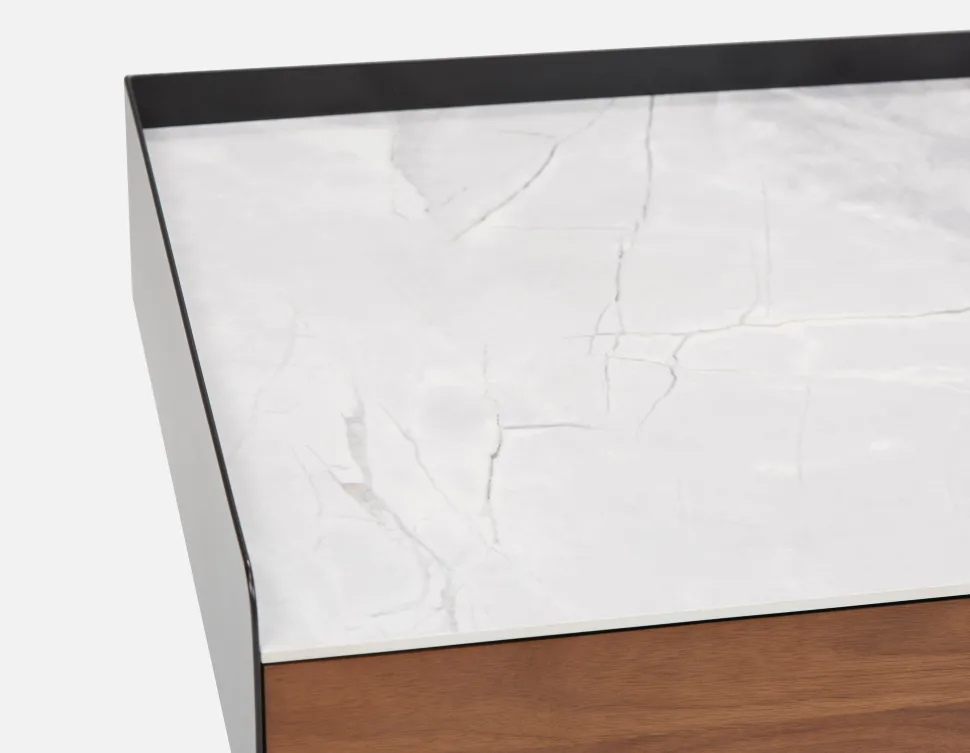 MARTIN desk with ceramic top (width: 100 cm)