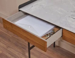 MARTIN desk with ceramic top (width: 100 cm)