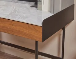 MARTIN desk with ceramic top (width: 100 cm)