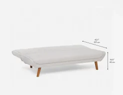 MAXIMUS tufted sofa-bed