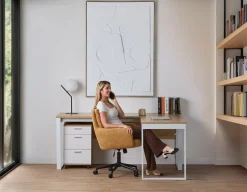 MICK reversible l-shaped desk