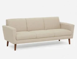 MIGUELA mid-century modern 3-seater sofa