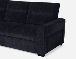 MINNESOTA left-facing sectional sofa-bed with storage