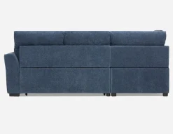 MINNESOTA left-facing sectional sofa-bed with storage