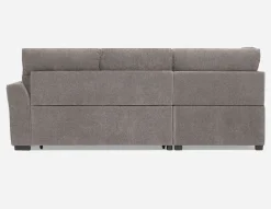MINNESOTA left-facing sectional sofa-bed with storage