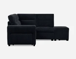 MINNESOTA right-facing sectional sofa-bed with storage