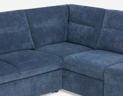 MINNESOTA right-facing sectional sofa-bed with storage