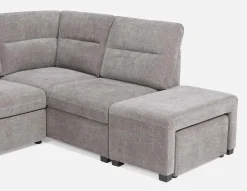 MINNESOTA right-facing sectional sofa-bed with storage