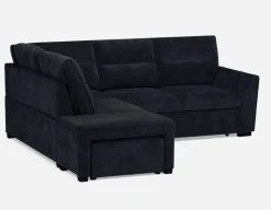 MINNESOTA right-facing sectional sofa-bed with storage