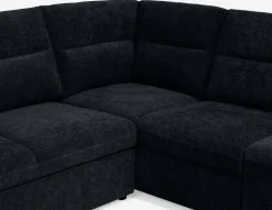 MINNESOTA right-facing sectional sofa-bed with storage