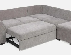 MINNESOTA right-facing sectional sofa-bed with storage