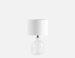 MISAKO cement base table lamp 60 cm height
