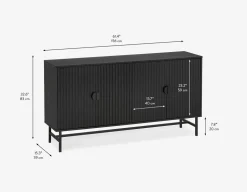 MONTANA modern 4-door sideboard