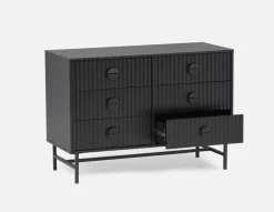 MONTANA modern 6-drawer dresser