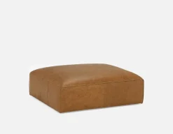 MONTE 100% leather classic loveseat sofa