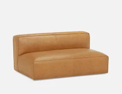 MONTE 100% leather ottoman