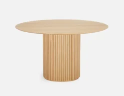 MORELLA mid-century modern 137 cm round dining table