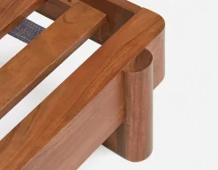 MUMBAI acacia wood king size bed