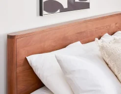 MUMBAI acacia wood king size bed