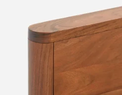 MUMBAI acacia wood king size bed