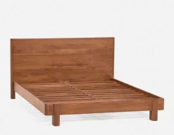 MUMBAI acacia wood king size bed