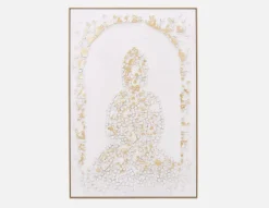 MURA framed wall art 103 x 103cm