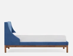 MUROL tufted upholstered wingback twin size bed
