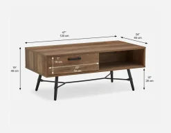 NASH coffee table 120 cm
