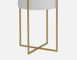 NATE metal planter with stand 33 cm
