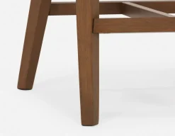 NELA 100% leather counter stool 66cm