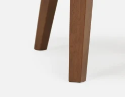 NELA 100% leather vintage dining chair
