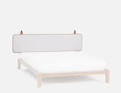 NINA minimalistic suspended queen headboard